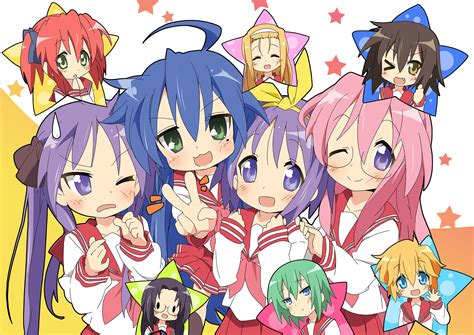 lucky star anime characters